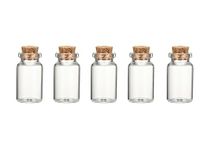 LORD C Empty Spell Jars Small Glass Bottles With Cork Lids Miniature Potion Bottle For Diy Arts Crafts Decoration Weddings Wish Jewelry Party Favors Storage Accessories (5)