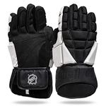 Franklin Sports NHL Street Hockey Gloves - Senior Lightweight Outdoor Roller + Street Hockey Gloves - 13" Inch Outdoor Street Hockey Gloves - Classic Fit - Senior Size