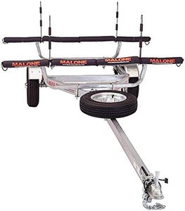 Malone MicroSport 4-Boat Stacker Kayak Trailer Package