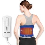 Dr Trust USA Orthopedic Heating Pad with Temperature Controller I Heat Belt for Lower Back Pain, Period Cramps, Lumbar, Shoulder & Knee Pain Relief-368