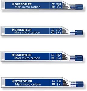 Staedtler Mars Micro Carbon pencil lead refill 2B & HB 0.7mm HB + 2B