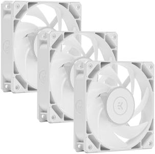 EKWB EK-Loop FPT 120mm Fan, 550-2300 RPM, Digital RGB, White, 3-Pack