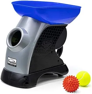 Franklin Pet Ready Set Fetch Automatic Tennis Ball Launcher Dog Toy - Official Size Tennis Ball Thrower - Interactive Toy