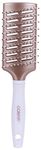 Conair Double Ceramic Vented Blow Drying Brush For Women, Men All Hair Types-Lengths (58792WC-4CT), White