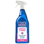 Blue Wonder Limescale Cleaner, Scale Remover Spray, Professional Grade Hygienic Bathroom Descaler, Removes Grime, Stains & Deposits from Shower Heads, Taps, Mirrors, Baths & Screens – Large 750ml Size