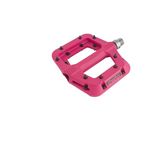RaceFace Chester Pedals - Platform, Composite, 9/16",Magenta, Replaceable Pins