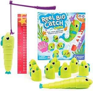 Educational Insights Reel Big Catch Game, Preschool Early Math Game, Measurement, Boys & Girls Ages 3+