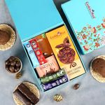 Cookieman Premium Diwali Gift Hamper with Cookies, Chocolates, Coffe Sachet Hamper Gift Box