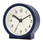 Acctim Gaby Small Analogue Contemporary Bedside Alarm Clock (Midnight)