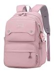 SellerFun Teen Girls Casual Backpack High Middle School Daypack Women Daily Travel Laptop Bag(A Purple,29 Liters)