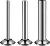 acdokuk Sausage Filler, Stainless Steel 3 Sizes Sausage Filling Funnel for Size 5 Mincer Meat Grinder (Diameter 12 mm/19 mm/32 mm)