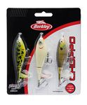 Berkley Choppo 3 Pack, Fishing Hook, Hard Lures, Topwater Fishing, Pike, Unisex, Assorted, 14g | 90mm