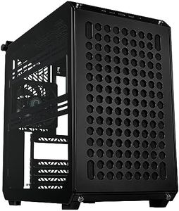 Cooler Master Qube 500 Flatpack - Mid-Tower ATX PC Case, Fully Modular, 1 x 120 mm Pre-Installed SF Black Rear Fan, Vertical GPU Mount, Supports EATX Motherboard & Dual 280 mm Radiators - Black