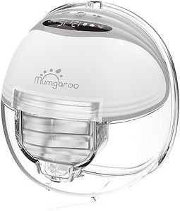 Tire Lait Électrique, Mumgaroo Tire Lait 3 Modes et 12 Niveaux, Tire Lait avec écran LCD Main Libre avec Pompe d'allaitement Électrique Portable,pour plusieurs occasions, 24mm, 1 Pack