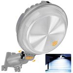 LED Barn Light,150W 20000LM Yard Light, Dusk to Dawn Outdoor Lighting with Adjustable Angle Photocell,IP66 Waterproof 6500K Daylight for Farmhouse, Barns,Garage,Yard,Warehouse,Security Lighting-Grey