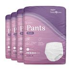 Amazon Basic Care Lady Pants Plus Medium – 28 Count (4 Packs of 7), White