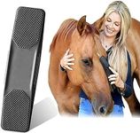 Gentle Groomer - Original for Horses Dogs 6-in-1 Shedding Grooming Massage,Horses Neat Pet Grooming Brush, Strip Hair Gentle Groomer for Horses, Horse Tack Easy to Clean