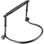 K&M Stands 16416 Black Harmonica Holder for Blues