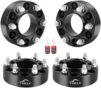 FLYCLE 6x135 to x6x5.5 Wheel Adapters for Sliverado Sierra 1500 Wheels on 2004-2014 F150 Vehicle, 1.5 inch 6x135 to 6x139.7mm Wheel Adapter with M14x2