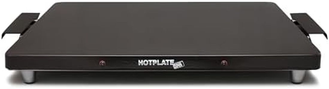 Food and Plate Warming Tray, Hot plate, Electric Chafer Warmer, Plug -In Portable Buffet Server, Low Energy, Fast Warm-up, Keeps Food Hot, Safe for Continued use -Large Size 53 x 42cm