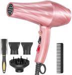 Hair Dryer, Jooayou Professional 3000W Ionic Hairdryers for Women, Fast Drying Blow Dryer with Diffuser for Salon Home Travel, Perfect for Gifts