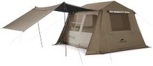 Naturehike Village Instant Tent, 4 Person 8 Person Camping Tent with Full Rainfly, Waterproof Large Cabin Tents for Car Camping