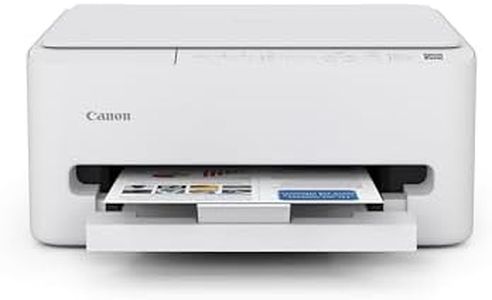 Canon PIXMA TS4320 Wireless Color Inkjet Printer for Duplex Printing, White – Cost Efficient Home Printer with Copier/Scanner, Compact Design, Easy Setup, 1 Year Limited Warranty