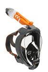 Ocean Reef Aria QR+ Fullface Mask Snorkel Combo L/XL Black