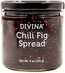 Divina Chili Fig Spread Jam, 9 Ounce