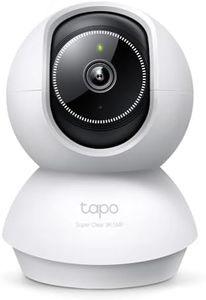 Tapo C230 Smart Pan/Tilt AI Home Security Wi-Fi Camera 3K 5MP 1620p, Two-Way Audio, Voice Control, Night Vision, Baby Crying Detection, Motion Tracking, Smart AI Detection and Notifications