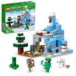 LEGO Minecraft The Frozen Peaks 21243 Building Toy Set (304 Pieces)