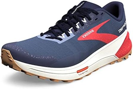 Brooks Women's Catamount 2 Trail Running Shoe - Navy/Bittersweet/Peacoat - 6 Medium