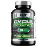 Cycle Support Supplement - NAC, Hawthorn Berry and with Choline for Normal Liver Function - Vegan and Vegetarian Suitable (120 Capsules)