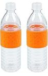 Copco Hydra Resuable Water Bottle, 16.9-Ounce, Orange (2 Pack)