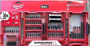 Milwaukee 48-32-4021 Shockwave Impact Duty Driver Bit Set (70-Piece)