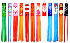 Trademark Innovations Windsock 60-Inch Seasonal Theme Windsocks-Set of 12-Blows in The Wind