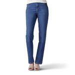 Lee Women’s Instantly Slims Classic Relaxed Fit Monroe Straight Leg Jean, Seattle, 12 US