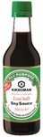 Kikkoman Naturally Brewed Less Salt Soy Sauce, 250 ml, Teal & Brown