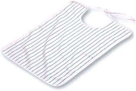 Bavaglione adulto Azalea BAVAGLIONE, bianco, unica (pacco da 6)