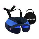 Cabeau The Neck's Evolution, TNE S3 Travel Neck Pillow Memory Foam Airplane Pillow. Neck Pillow with Attachment Straps - 360 Degree Support for Travel, Home, Office, & Gaming - Sydney