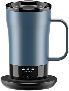 PUSEE Self-Heating Coffee Mug, 14oz Heated Coffee Mug - Rechargeable Temperature Control Coffee Mug Keep Coffee Hot All Day, Smart Mug Great Gift for Coffee Lovers & Slow Sippers