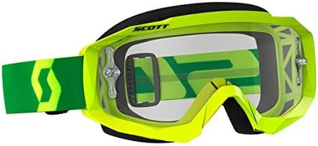 Scott Hustle MX Gafas, Unisex Adulto, Blanco/Rojo, Talla Única