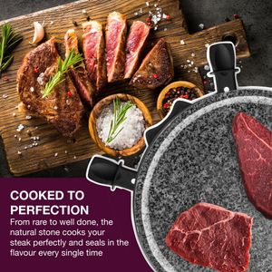 Andrew James Raclette Grill – 8-Pan Tabletop Party Grill