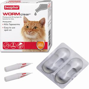 Beaphar WORMclear Spot-On Treatment for Cats