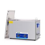 DK SONIC Ultrasonic Cleaner with Heater,Timer and Basket for Lab Tools, Metal Parts. (30L, 220V)