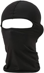 Nomel Balaclava Lycra Fabrics Ski Face Mask Tactical Motorcycle Cycling Bike Bandana Hiking Skateboard Balaclava Black