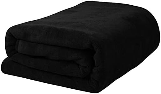 Simplife Luxury Microfiber Extra Large Bath Towel Beach Bath Sheet Fast Drying Towel Soft Absorbent Towel(36 Inch X 72 Inch, Black)