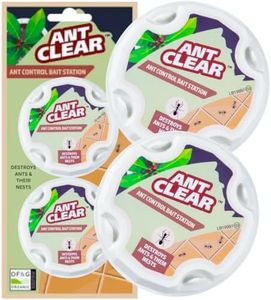 Ant Stop - Home Defence Ant Killer | Ant Bait Station twin - AntKiller Indoor & Outdoor | Ants Stop Bait Stations, Outdoor Ant Clear for Home, Garden | AntControl to Destroys ants & nests (antrap)