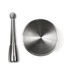 Fox Run Mortar and Pestle Set, Stainless Steel 4.75" x 7" x 5.5"