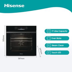Hisense Built-In Electric Oven – Black
